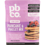 PBCO Low Carb Pancake & Pikelet Mix 300g — front pack image (UHP)