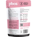 PBCO Vanilla Icing Mix 98% Sugar Free 300g — back pack image (UHP)