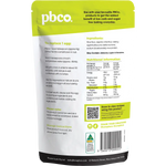 PBCO Vegan Egg Replacer With Organic Chia 180g — back pack image (UHP)