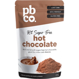 PBCO Hot Chocolate 98% Sugar Free 200g — front pack image (UHP)