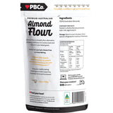 PBCO Premium Australian Almond Flour — back pack image (UHP)