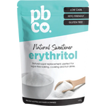PBCO Erythritol Natural Sweetener 600g — front pack image (UHP)