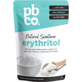 PBCO Erythritol Natural Sweetener 600g — front pack image (UHP)