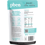 PBCO Erythritol Natural Sweetener 600g — back pack image (UHP)
