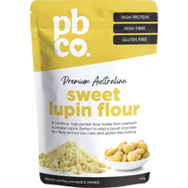 PBCo Sweet Lupin Flour Premium Australian 350g — front pack image (UHP)