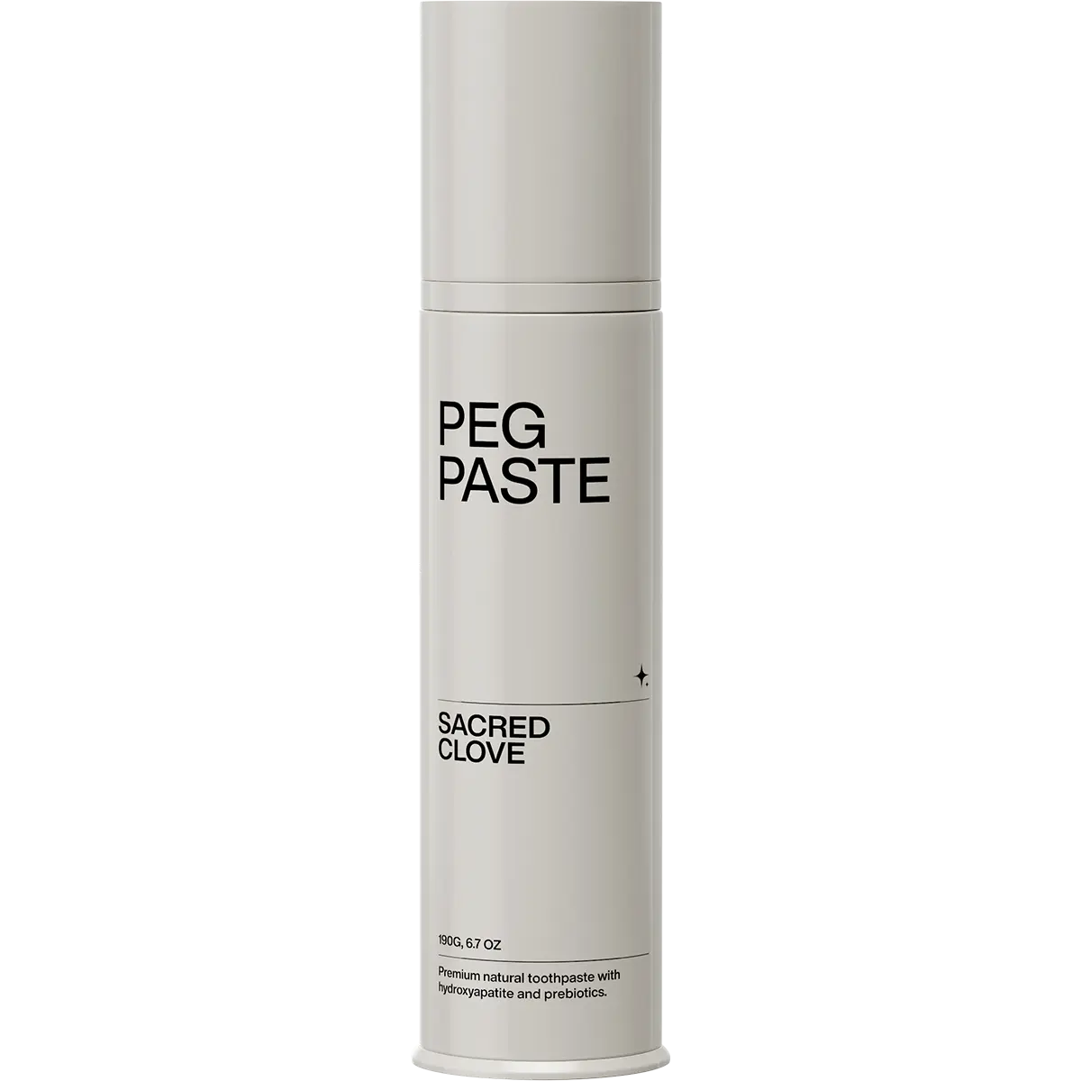Peg Paste Natural Toothpaste with Hydroxyapatite Sacred Clove — official UHP product image 4