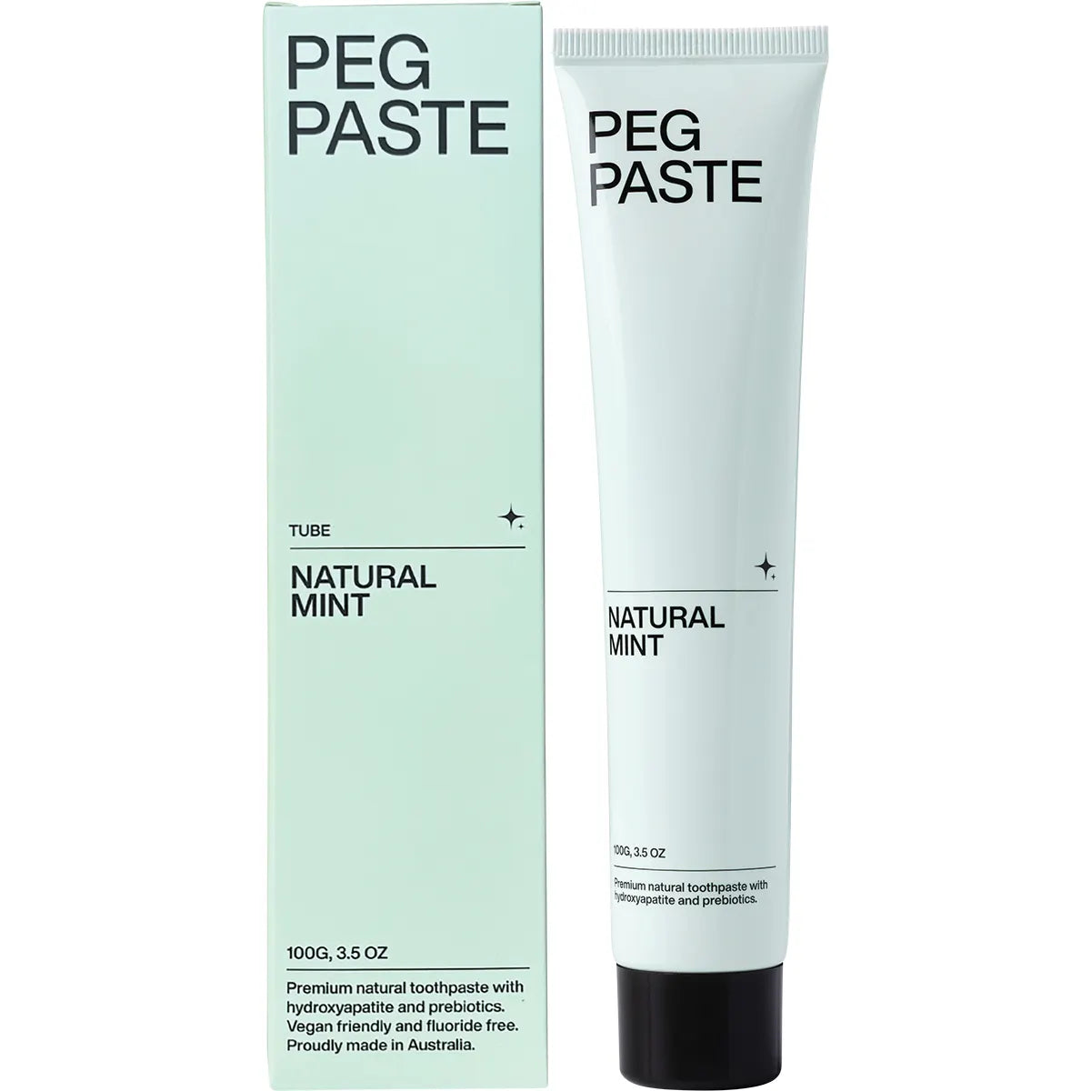 Peg Paste Natural Toothpaste with Hydroxyapatite Natural Mint