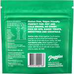 Peggies Matcha Vanilla 50g — back pack image (UHP)