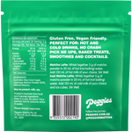Peggies Matcha Strawberry 50g — back pack image (UHP)
