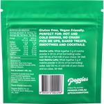 Peggies Matcha Blueberry 50g — back pack image (UHP)