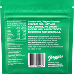 Peggies Matcha Ceremonial Grade 30g — back pack image (UHP)
