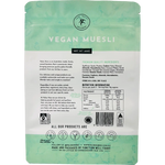 Paleo Hero Vegan Muesli 400g — back pack image (UHP)