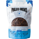 Paleo Hero Primal Choc Granola 750g — front pack image (UHP)