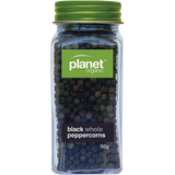 Planet Organic Black Whole Peppercorns 50g