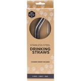 Ever Eco Stainless Steel Straws Bent 2pk