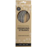 Ever Eco Stainless Steel Straws Bent 4pk