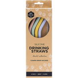 Ever Eco Silicone Straws - Bent Collection 4 Pack — front pack image (UHP)