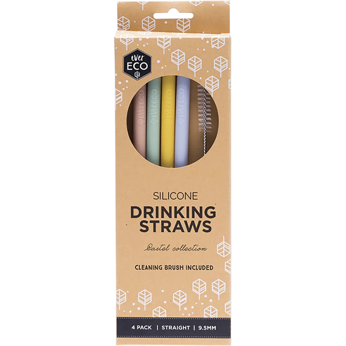 Ever Eco Silicone Straws - Bent Collection 4 Pack — official UHP product image 2
