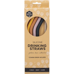 Ever Eco Silicone Straws - Bent Collection 4 Pack — official UHP product image 3