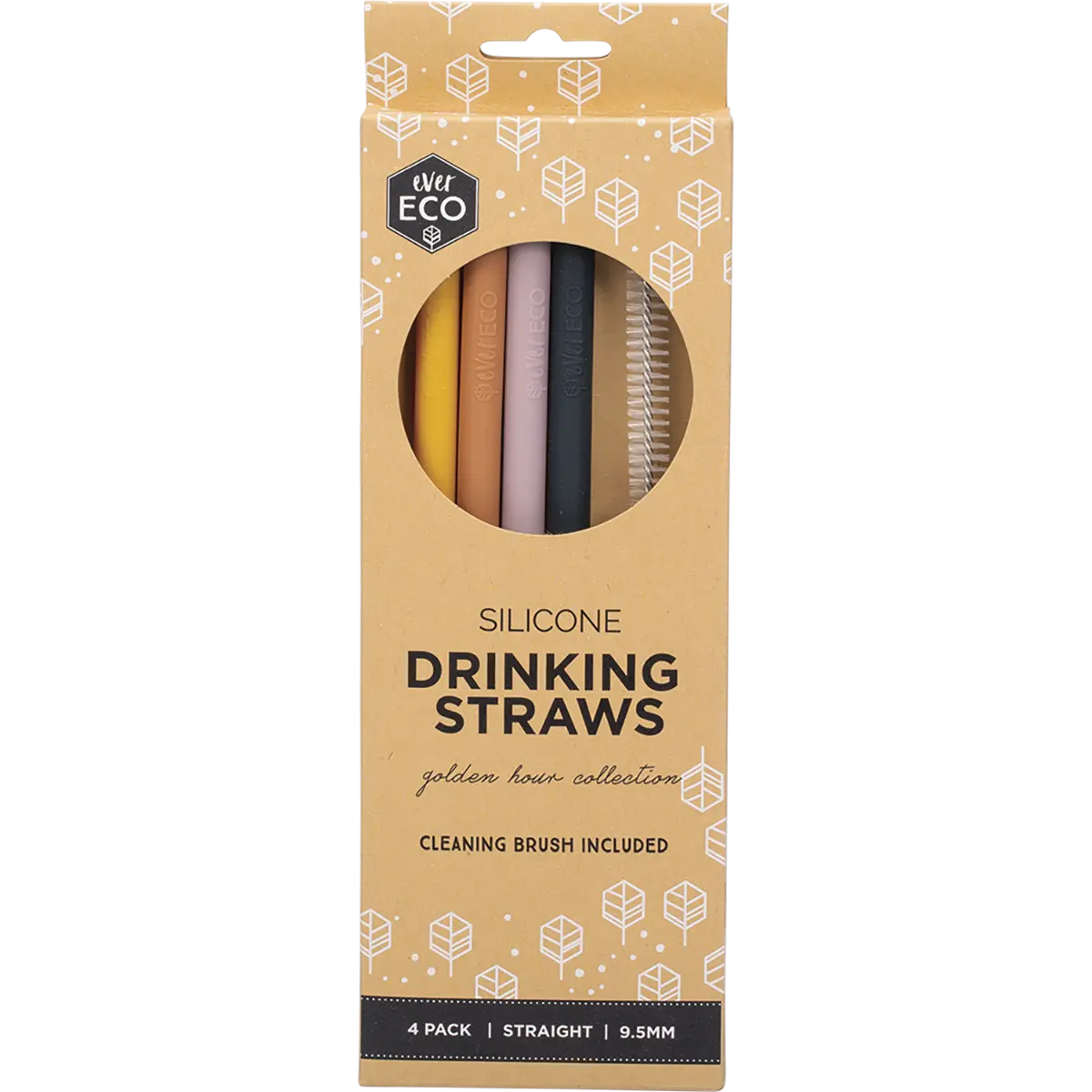 Ever Eco Silicone Straws - Bent Collection 4 Pack — official UHP product image 4