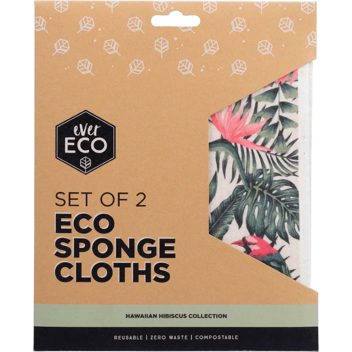 Ever Eco Eco Sponge Cloths — front pack image (UHP)