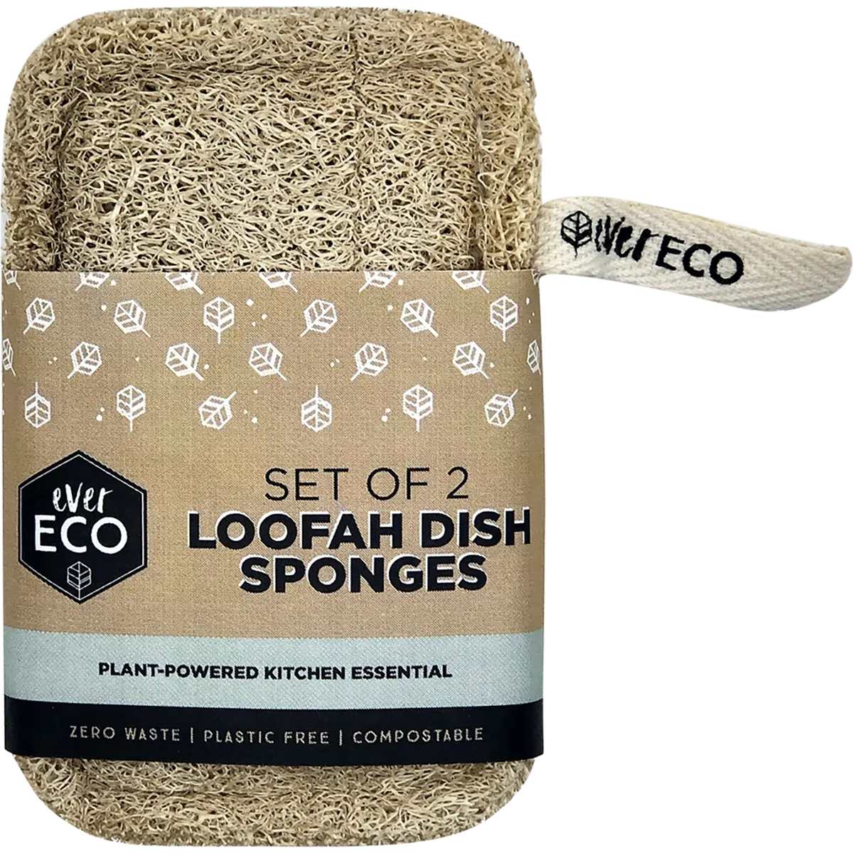 Ever Eco Loofah Dish Sponges 2pk