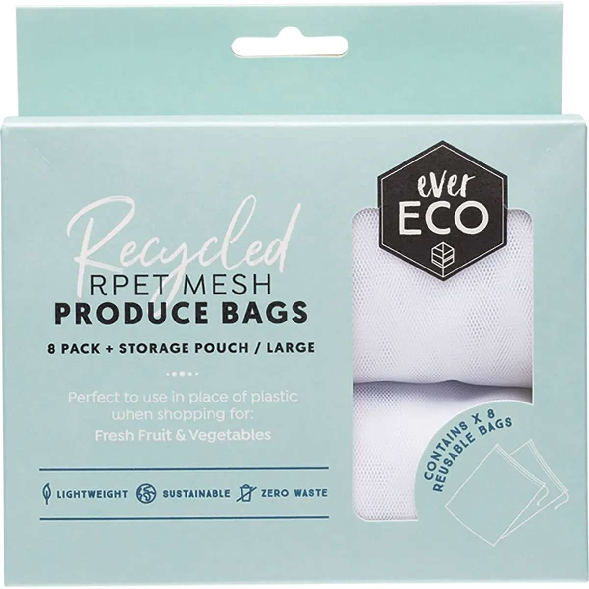 Ever Eco Reusable Produce Bags Recycled Polyester Mesh — official UHP product image 2