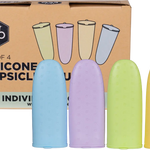 Ever Eco Silicone Popsicle Moulds 4pk — front pack image (UHP)