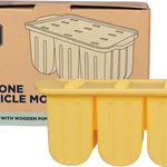 Ever Eco Silicone Popsicle Moulds Tray of 12 — front pack image (UHP)