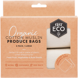 Ever Eco Reusable Produce Bags Organic Cotton Muslin — front pack image (UHP)
