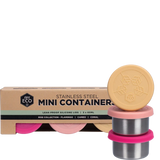 Ever Eco Stainless Steel Containers - Leak Resistant 3 Packs — front pack image (UHP)