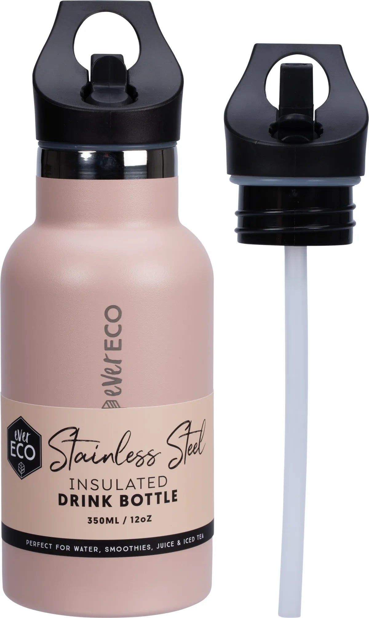 Ever Eco Insulated Stainless Steel Bottle Sip Lid 350ml