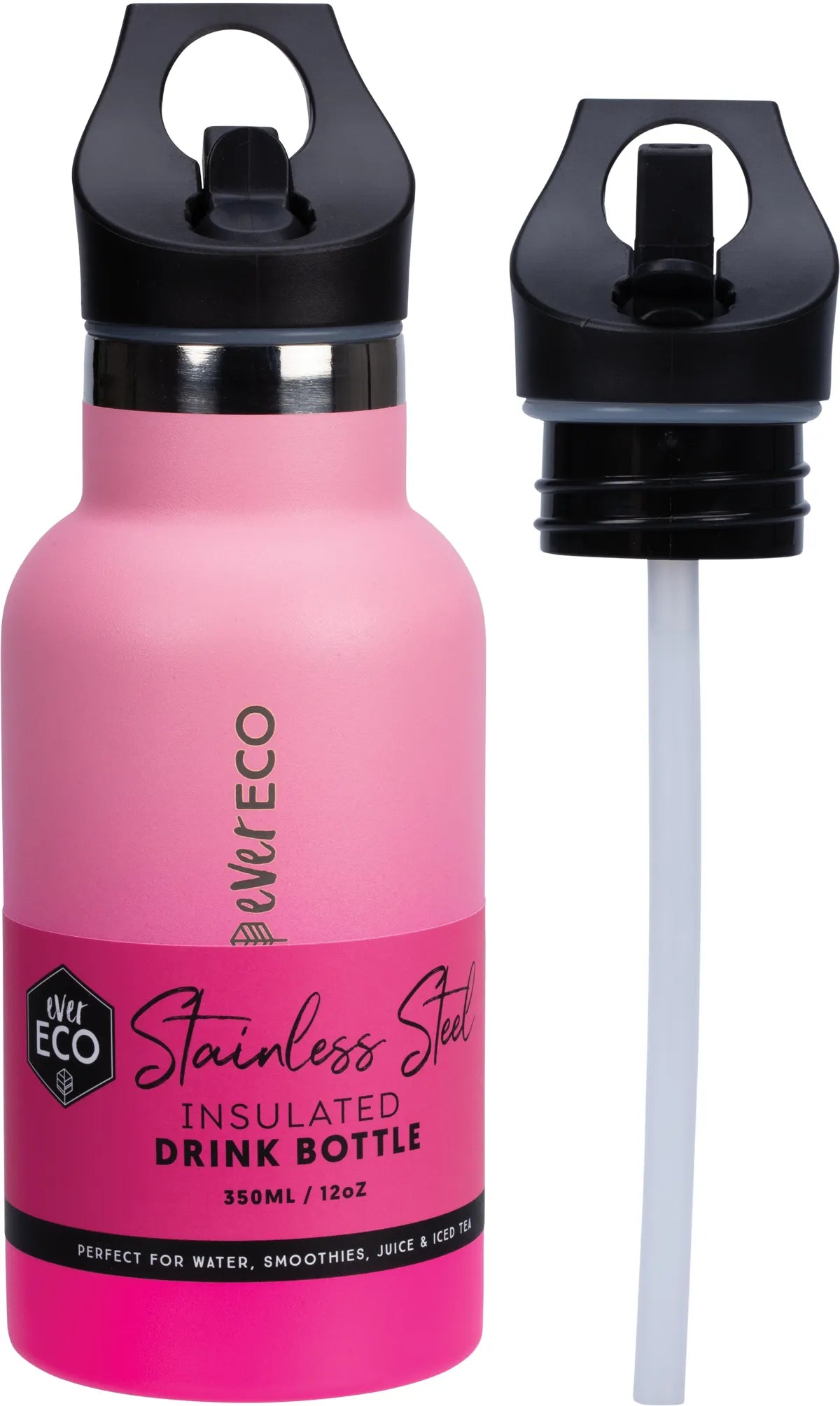 Ever Eco Insulated Stainless Steel Bottle Sip Lid 350ml