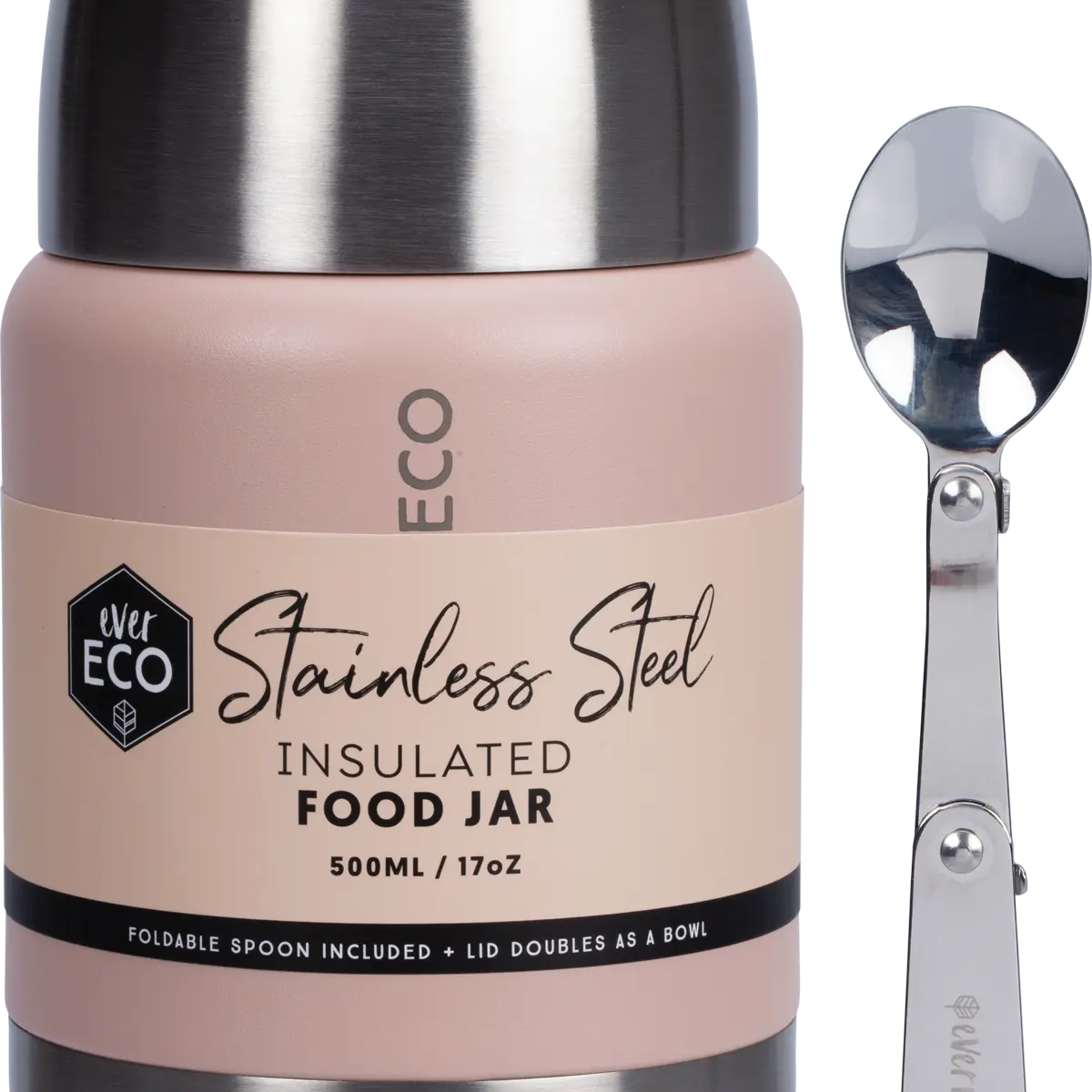 Ever Eco Insulated Food Jar — front pack image (UHP)