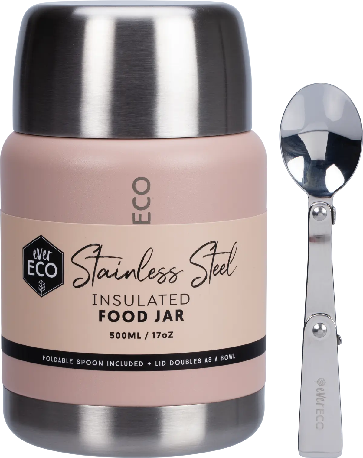 Ever Eco Insulated Food Jar — front pack image (UHP)