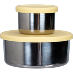 Ever Eco Ever Eco Stainless Steel Leakproof Snack Pods Buttercup 2pk supplier product photograph 2