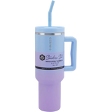 Ever Eco Insulated Tumbler w/ Handle & Straw 1.18L — front pack image (UHP)
