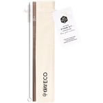 Ever Eco Stainless Steel Straw Kit Straight Rose Gold