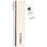 Ever Eco Stainless Steel Straw Kit Straight Rose Gold