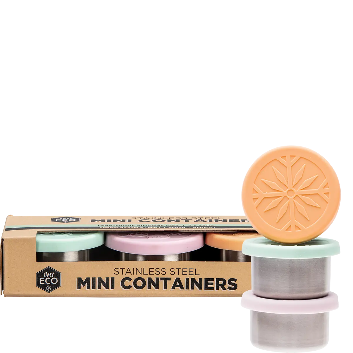 Ever Eco Stainless Steel Containers - Leak Resistant 3 Packs — official UHP product image 2
