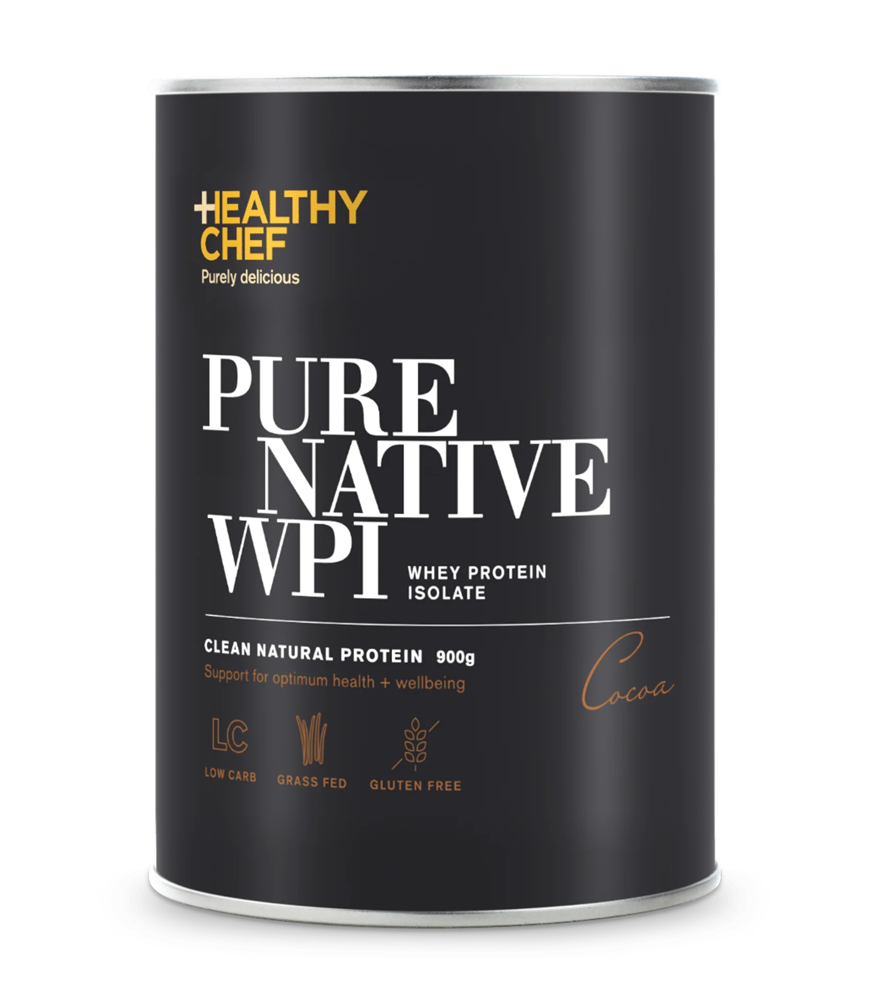 The Healthy Chef Pure Native WPI (Whey Protein Isolate) Cocoa
