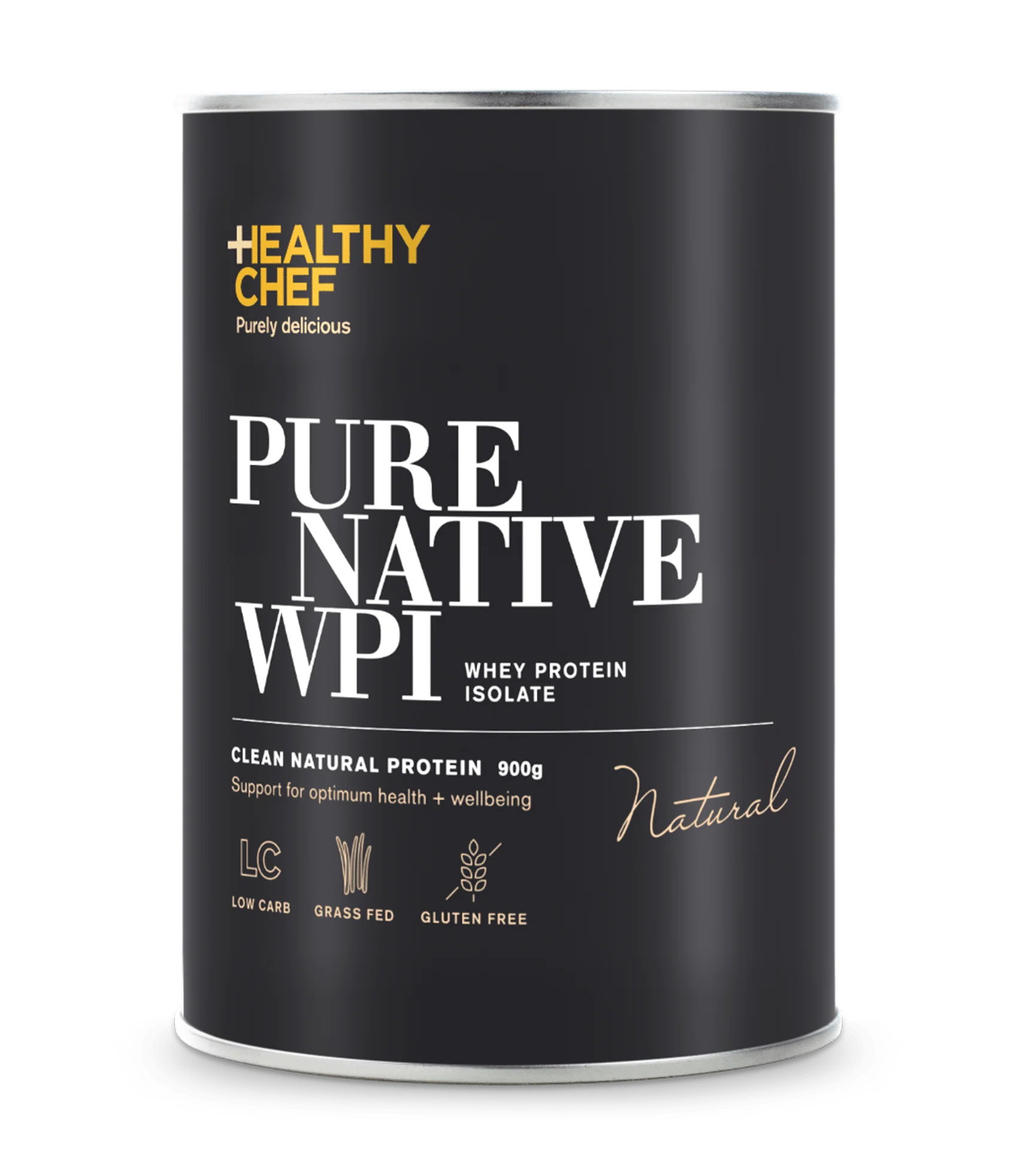 The Healthy Chef Pure Native WPI (Whey Protein Isolate) Natural