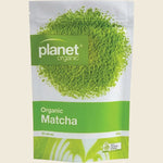 Planet Organic Organic Matcha Green Tea Powder 100g — official front packaging