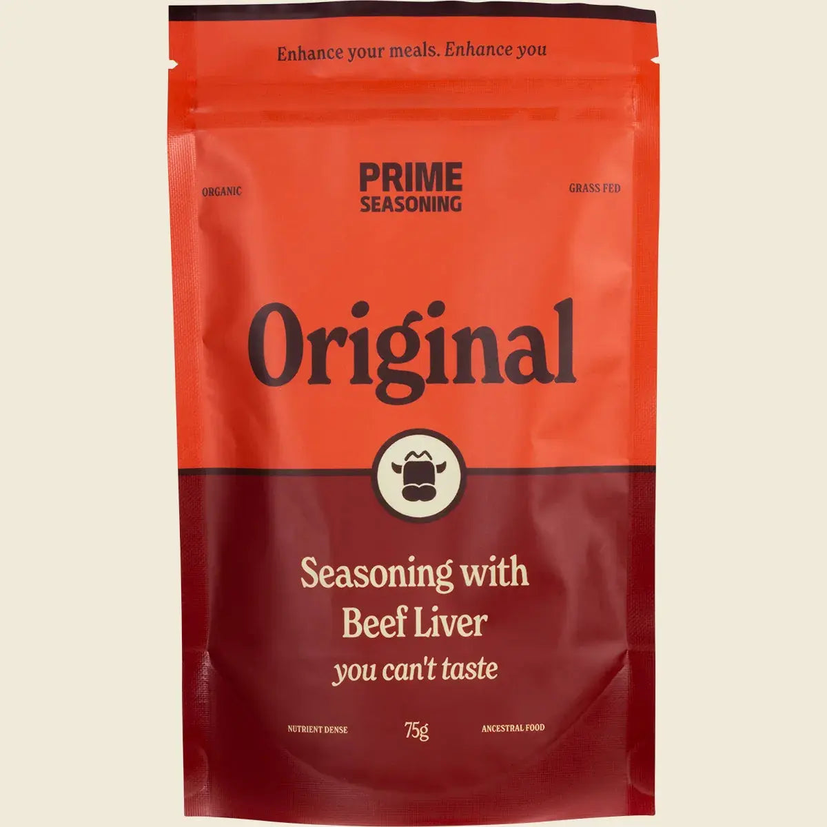 Prime Seasoning Organic Original Seasoning with Beef Liver 75g Prime Seasoning