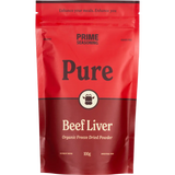 Prime Seasoning Organic Pure Freeze Dried Beef Liver Powder 100g — front pack image (UHP)
