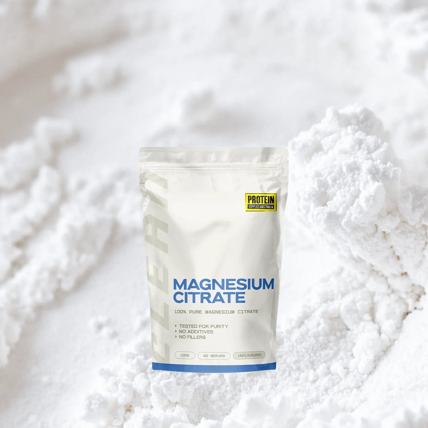 Protein Supplies Australia Magnesium Citrate 100g — Protein Supplies Australia Magnesium Citrate — official PSA styled product image