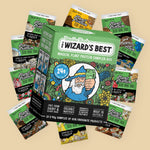 Botanika Blends The Wizard's Best Plant Protein Sampler Box 10x40g — official lifestyle / full range image