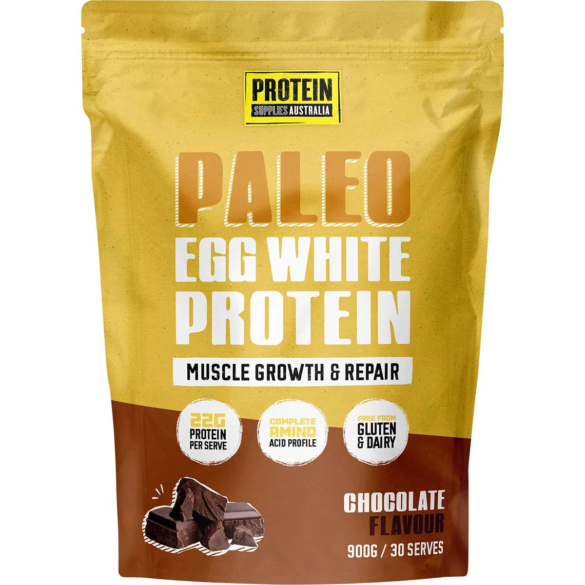 Protein Supplies Aust. Paleo (Egg White Protein) Chocolate