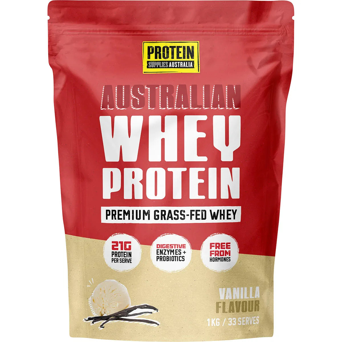 Protein Supplies Australia Australian Whey Protein Vanilla