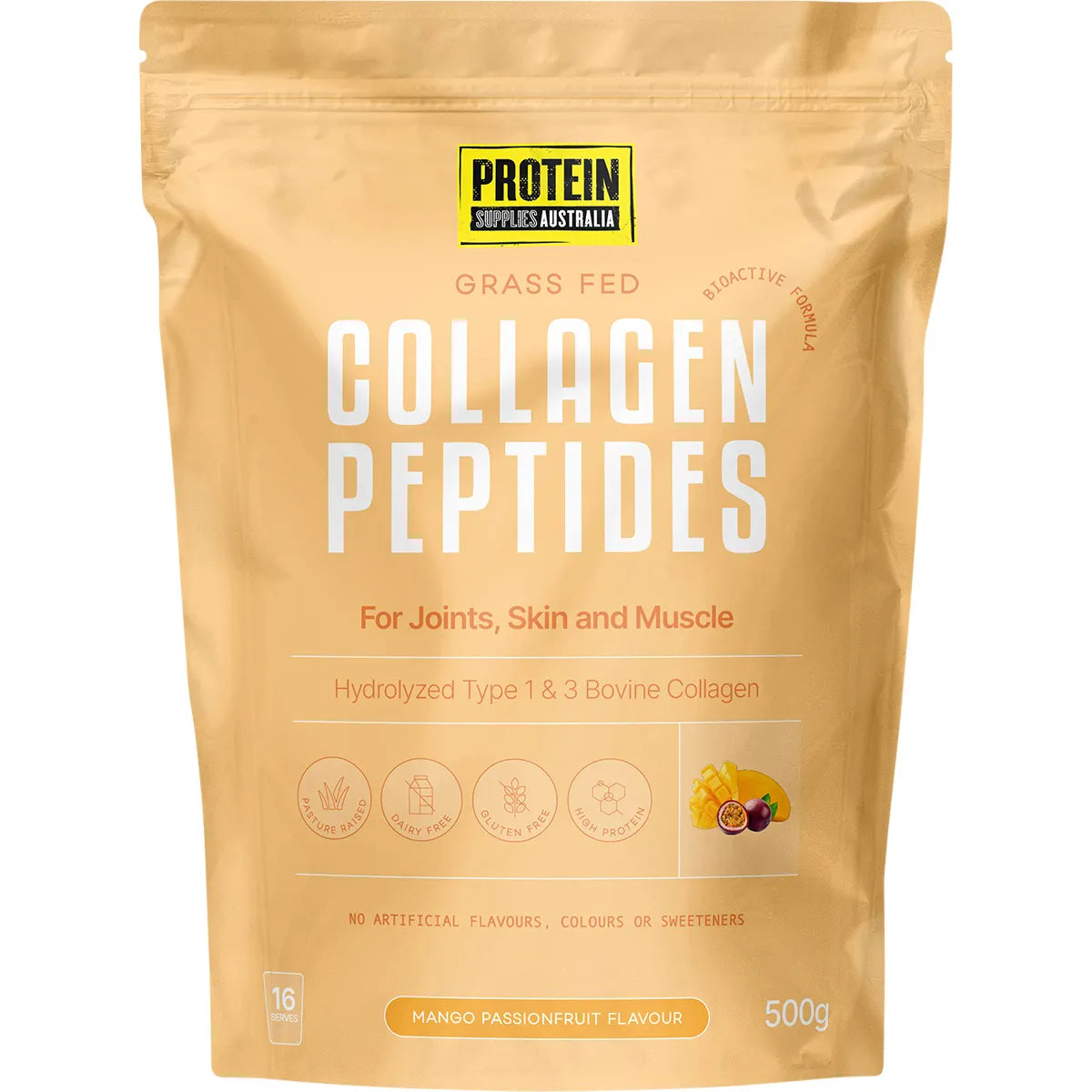 Protein Supplies Australia Collagen Peptides Mango Passionfruit